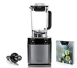 bianco di puro Hochleistungsmixer Volto N Smoothie Maker 8 Mixprogramme 1,5 Liter Füllvolumen BPA-frei