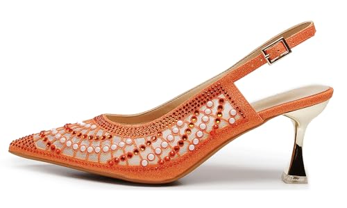 Image of VenusCelia Women's Charming Lady Slingback Pump Shoe
