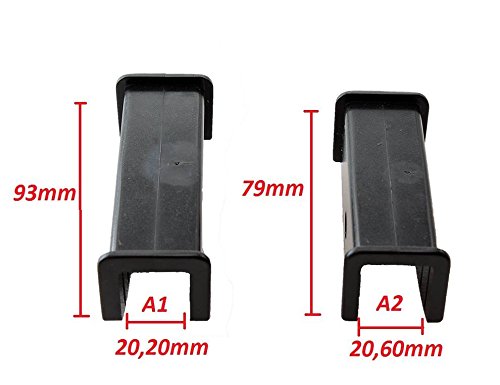 Set di 2 heavy duty spazzole del tergivetro del