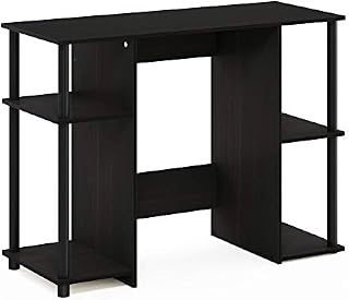 Furinno JAYA Compact Computer Desk, Writing Desk, Study Desk, Espresso, 97.5 (W) x 72.4 (H) x 39.6 (D) cm