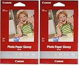 Canon Glossy Photo Paper, 4'x6', 100 Sheets | Pack of 2 | Model 1433C001
