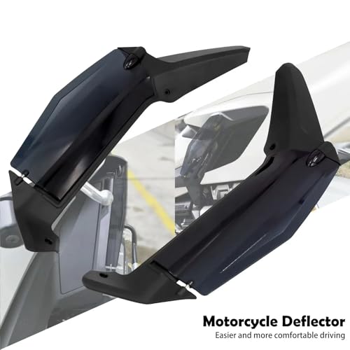 Aileron déflecteur d'air latéral réglable pour dévier le vent sur pare-brise