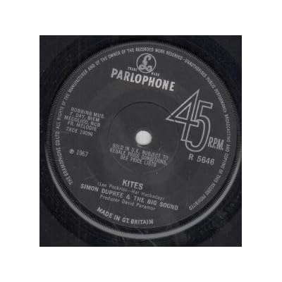 KITES 7 INCH (7" VINYL 45) UK PARLOPHONE 1967