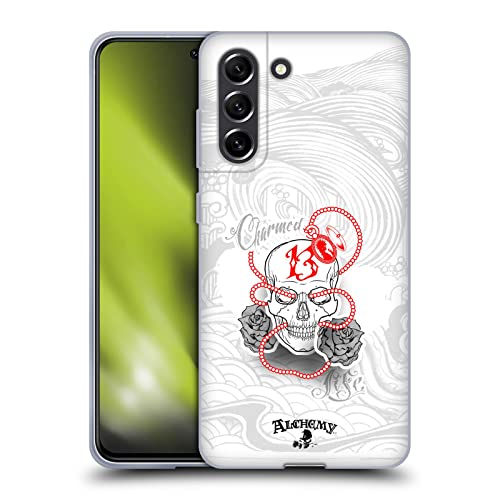 Funda de gel Samsung S21 FE 5G con diseño de calavera para lucir tu estilo gótico urbano diario