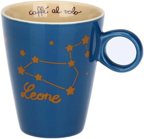 Zodiac Lion Porcelain Mug