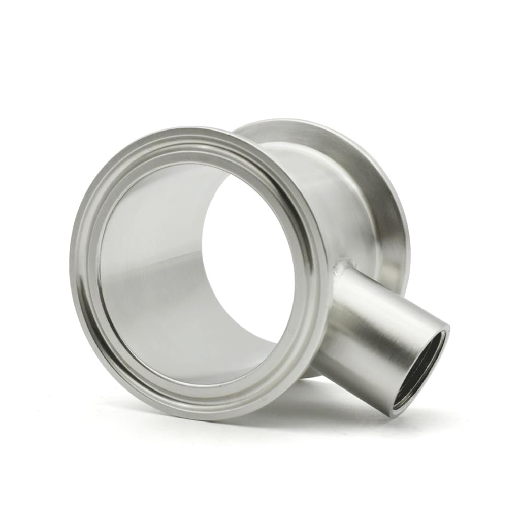 DREI-Clip-Rückflusssäulen-Schlauchanschlüsse mit Innengewinde, 1/2 Zoll, Länge 50 mm, SS304-Edelstahl, for Hausanschlussrohre(2 inches)