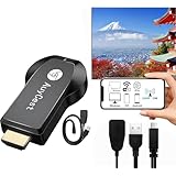 2025new HDMI ミラーキャスト【正規品・大画面視聴】4K/1080P ワイヤレス ミラーリング クロームキャスト android&phone テレビ接続 携帯画面をテレビに映す有線の煩わしさから解放 YouTube鑑賞 動画転送 iOS＆Android＆Windows＆MAC OS対応 (黑)
