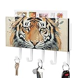 Versatile Storage Solution With 5 Hooks: Easily Organize Keys, Belts, Headphones, Masks, Wallets And Small Items With 5 Versatile Hooks, Ideal For Organizing Your Entryway, Bathroom Or Bedroom.