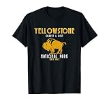 Vintage Yellowstone T-Shirt Yellowstone National Park Bison T-Shirt