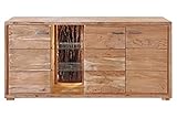 Vielseitig einsetzbar – Ob als Kommode im Schlafzimmer, als Sideboard im Büro oder als Anrichte im Wohnzimmer oder Flur – dieses Designermöbelstück aus massivem & robustem Akazienholz ist ein stilvoller Blickfang und Allrounder für jede Räumlichkeit.