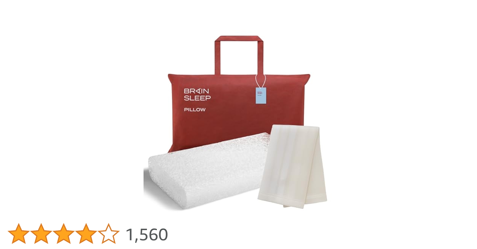 BRAIN SLEEP 枕 グレーカバー トートバッグ付き BRAIN SLEEP 枕 グレーカバー トートバッグ付き