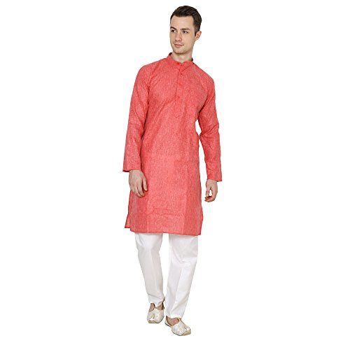 Image of Royal Kurta Men's Cotton Kurta Pyjama Set
