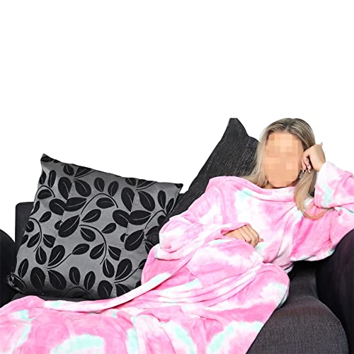 A2Z Unisex Mens Ladies Wearable Blanket - TV Blkt T.D Pink Adult