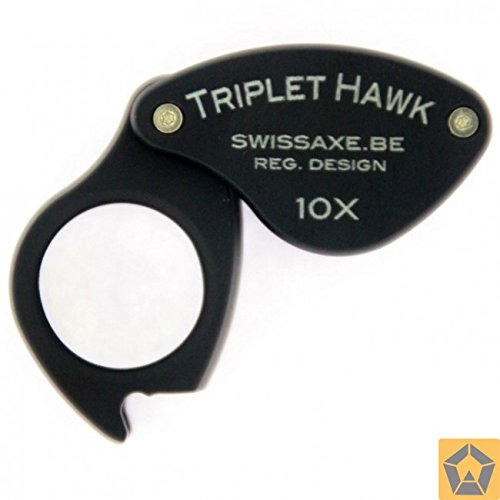 SwissAxe Triplet Hawk Loupe 10X : Amazon.in: Computers & Accessories