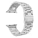 Seinit Metal Watch Band Stainless Steel Replacement Strap Compatible with Apple Watch Series 5/4 (44mm), Series 3/2/1 (42mm) - Silver