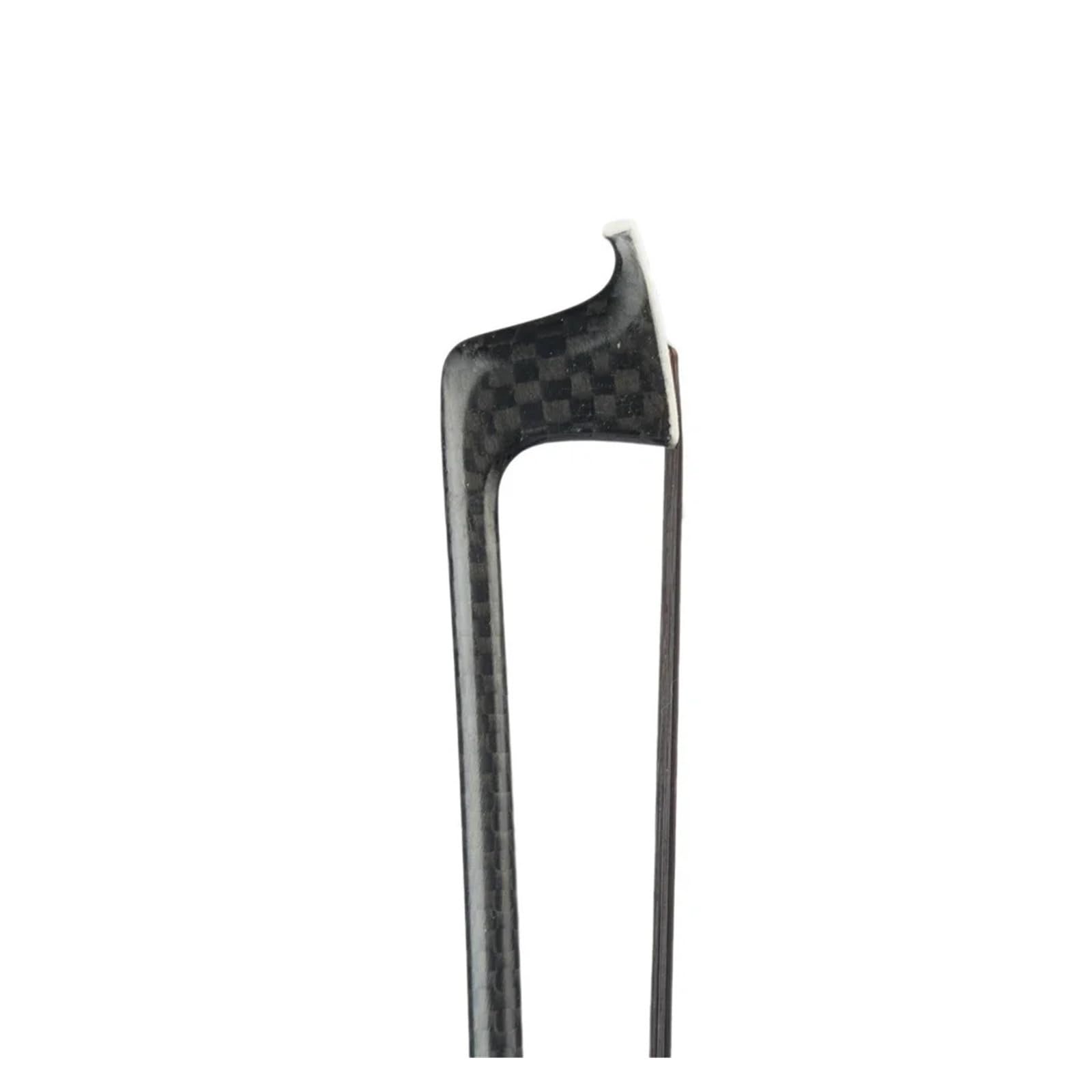 Arco in fibra di carbonio 4/4 Accessori for parti di violino Strumento musicale a coda di cavallo nero