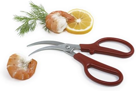 Norpro Shrimp/ Prawn Peeler / Deveiner, Red