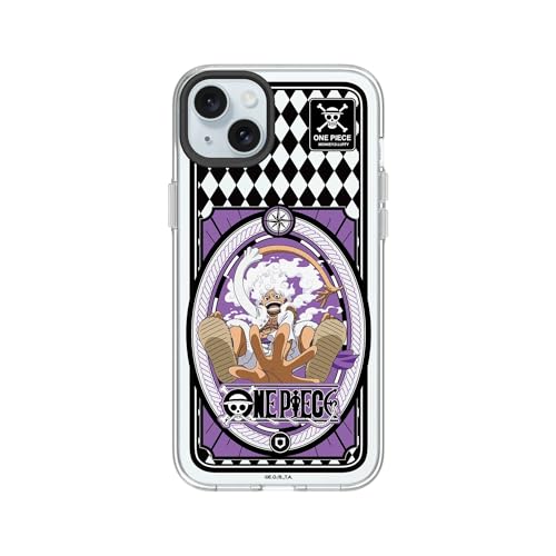 Coque iPhone 15 Plus MagSafe RhinoShield transparente solide Luffy G5