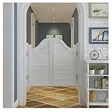 ★ Matériau en bois massif robuste et durable : portes battantes de salon, porte battante de salon, cette demi-porte est fabriquée en bois de pin de haute qualité, méticuleusement poncé à la main for une apparence élégante. Il est résistant aux rayures et durable, et vous pouvez le peindre for qu'il corresponde au décor de votre buanderie, couloir ou porche.