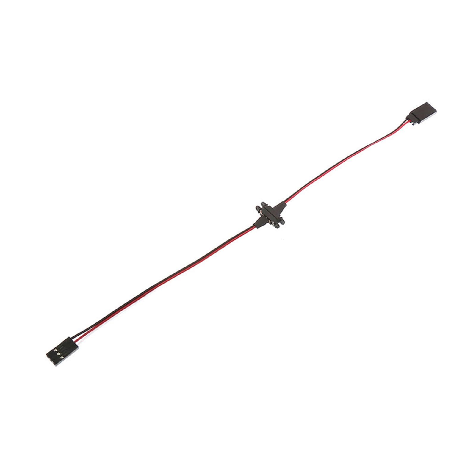 RC Auto Modell Zubehör Für Snap-on JR Verlängerungskabel 1 Zu 2 RC Modelle Modellzubehör Montieren Sie Modifizierte Upgrade Ersatzteile(36CM)