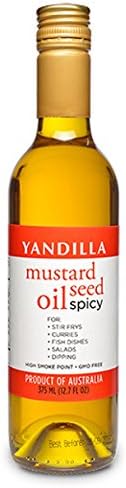 Yandilla Australian Mustard Seed Oil 375ml (12.7 Oz) Bottle
