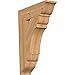Ekena Millwork BKT06X22X30OLY01SWR Olympic Traditional Smooth Bracket, 5.5" Width x 22" Depth x 30" Height, Western Red Cedar