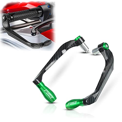 Protège-mains moto contre la casse des leviers XT1200ZE 2012-2016 vert