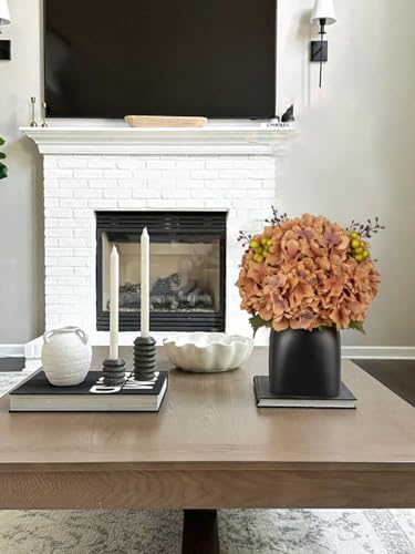 Hortensias artificiales decorativas Briful para centro de mesa de salón moderno 6