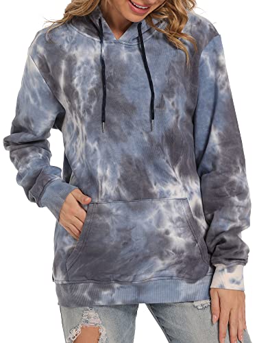 JSTDZR Tie Dye Hoodie Sweatshirt