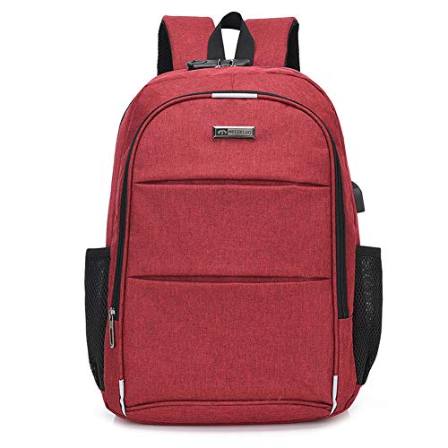 YTYT21 Backpack, USB Charging Computer Bag Student Backpack Business Leisure Travel Outdoor Fashion Men's Women's Travel Gray Cover