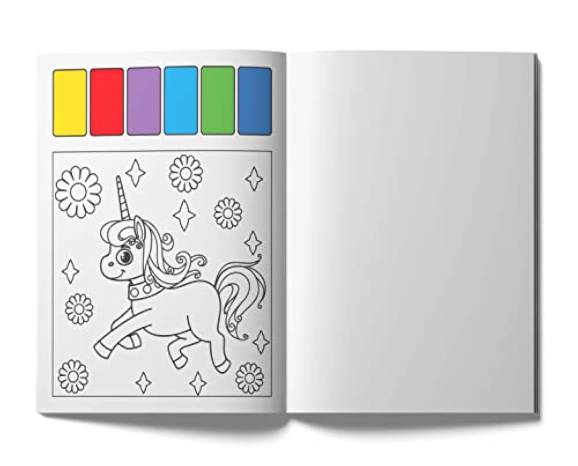 Pick and Paint Coloring Activity Book: Unicorn