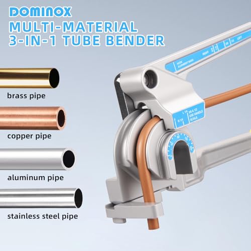 Image of 3-IN-1 Tube Bender for 1 /4 inch, 3 /8 inch, 1 /2 inch (12.7 mm) Outer Diameter