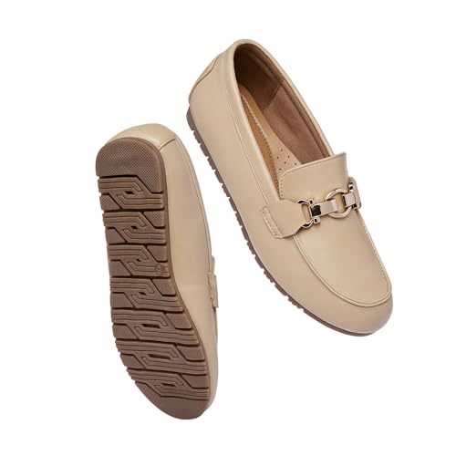 Image of VERDASCO Women's Loafers Comfort Slip-Ons Flat Work Shoes Casual Moccasins Penny Loafers Lady Dress Shoes