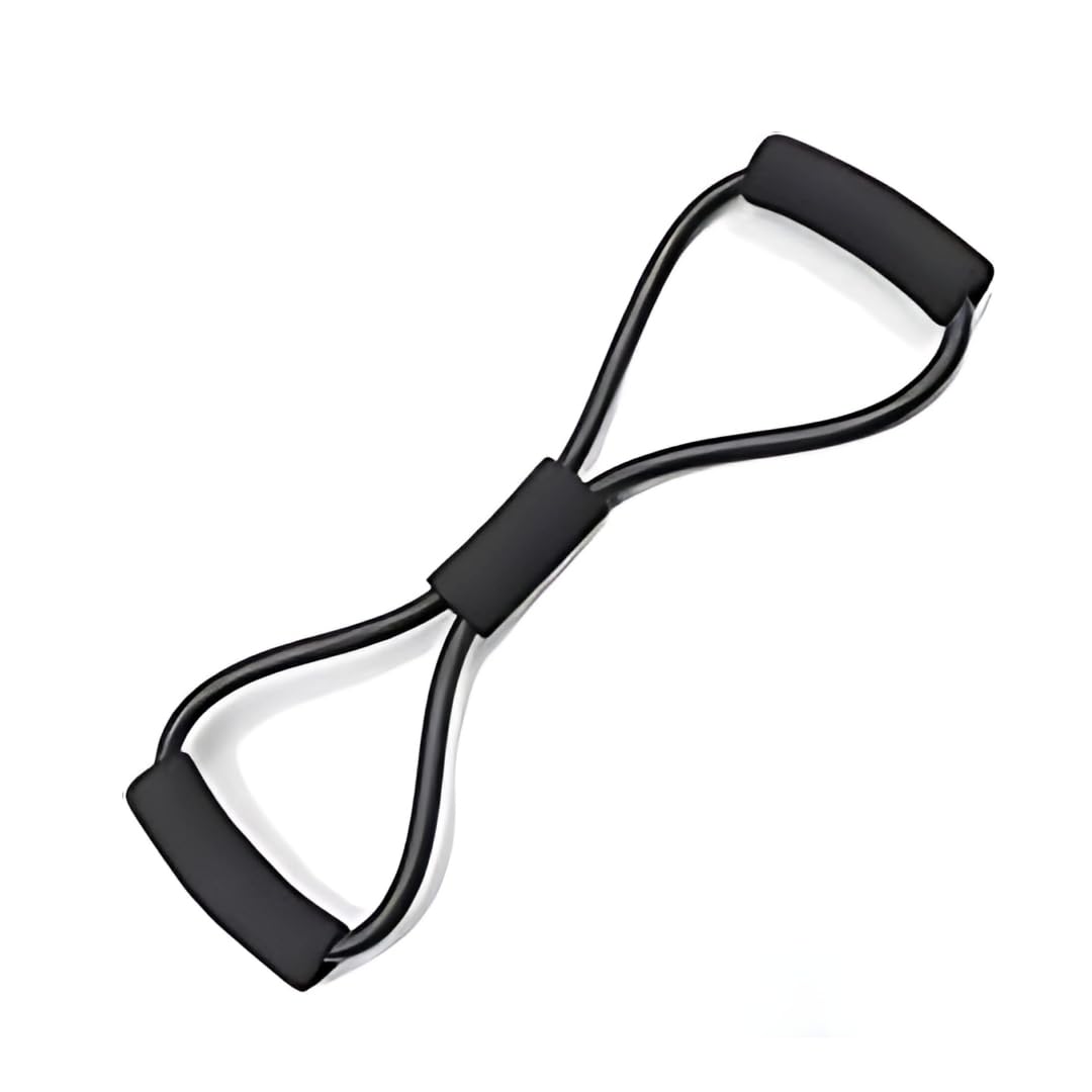 Resistance Band with Comfortable Foam Handles for Strength Training, Full Body Workouts, Muscle Toning, Stretching, Yoga, Pilates, Rehabilitation, Portable Fitness Tool for Home Gym Exercise-picture-29