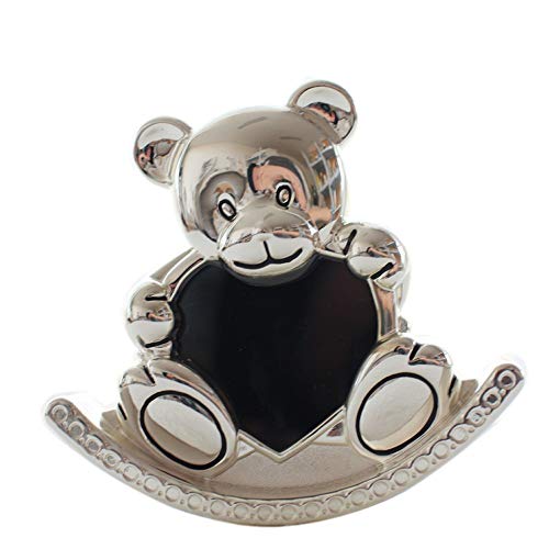 Preisvergleich Produktbild Slivy Karikatur-Bär-Halskette Halter Metallschmuckständer Netter Schmuck Organizer Kleiner Bilderrahmen Geburtstags-Geschenk for Mutter-Mädchen-Frauen, dekorative Ornamente, Auslage