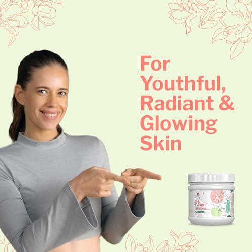 Image of Inaari Collagen Supplements For Women | Marine Collagen Type 1 and 3 Japanese Powder | Contains Glutathione, Vitamin C & E For Glowing Skin | Blueberry Flavor | 200 g