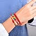 Popular Handmade Red Lucky Bracelets for Women - Adjustable Boho Chic, Protection and Good Luck Charms, Perfect Gifts for Mom, Wife, Friend - Set of nine