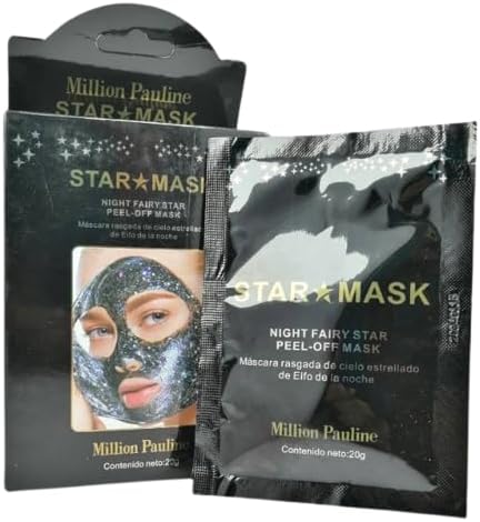 Million Pauline Peel Off Facial Mask Sheets (Pack Of 20gx10) Affectively Reduce Acne and Blackhead On Face