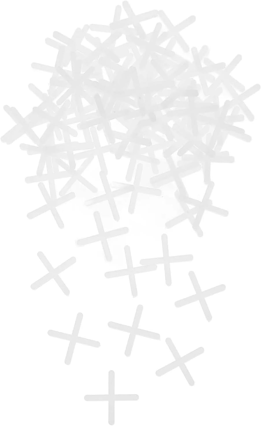 Tile Spacers 600-2000pcs 2mm Thickness Reusable Ceramic Floor Wall Pool Grouting Tools For Marble Porcelain Tiles Building(2000pcs)