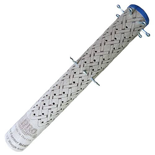 Jig Pro Shop Easy Assist Former Mandrel (Woggle Knots, 1 1/2" 7 Bight)