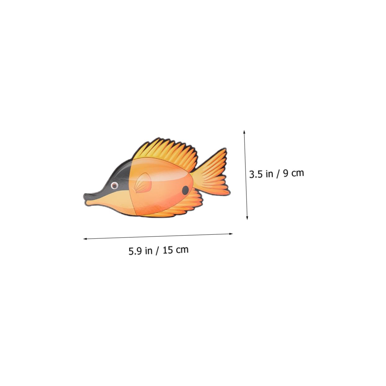 MAGICLULU 72 Pièces Découpes Poisson En Papier Pour Décoration Salle De Classe Et Artisanat