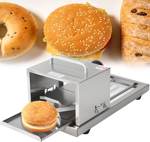 Cortador de bagels manual para evitar cortes desiguales en pan de hamburguesa