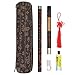 D Key Bamboo Flute Bitter Bamboo Traditional Chinese Flute for Beginners with Carrying Case