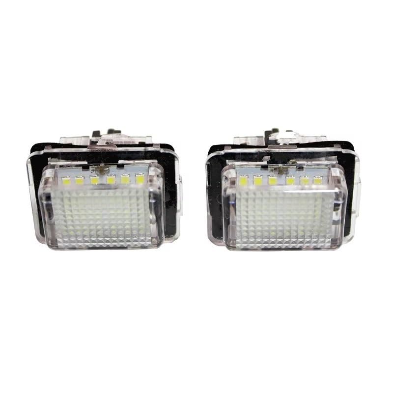 Luces de matrícula de alta visibilidad para Benz W204 y C207 anti-error