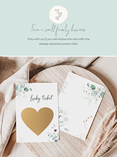 Image of Joli Coon Will You Be My Godfather Scratch Off Card with Envelope - Godfather Proposal Card - Will You Be My Godfather Gift Idea