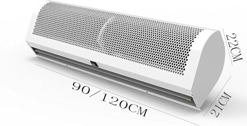 Cortina de aire de pared de 120 cm para exterior con mando remoto de alto volumen 3