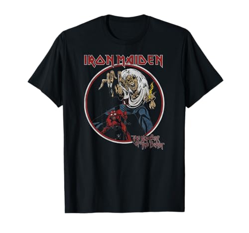 Iron Maiden Number of the Beast Vintage Camiseta