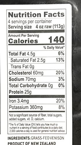 First Light 9421035510240 Ground Venison, 16 Oz thumb #1