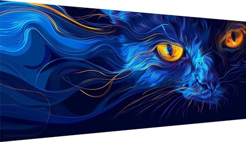 Peinture diamant adulte chat pour décorer le mur de votre salon