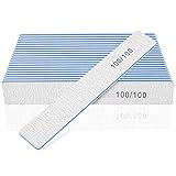 lima 100 100 a cosa serve 【Lima de uñas 100 100 grit Emery Board】Las limas de uñas hechas de papel de lija duradero en la superficie, esponja ECO y tablas de plástico fuertes en el interior, diseñadas con forma cuadrada, duraderas y seguras.
